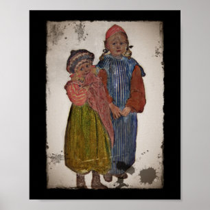 Two Little Sisters 1906 Poster