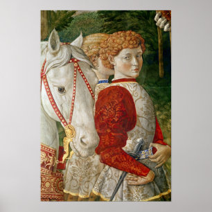 Two Liveried Attendants and the head of Lorenzo Poster