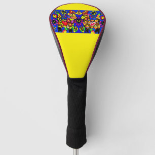 Two Llamas artwork Golf Head Cover