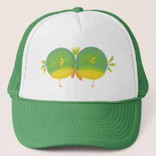 Two Love Birds Ball Cap