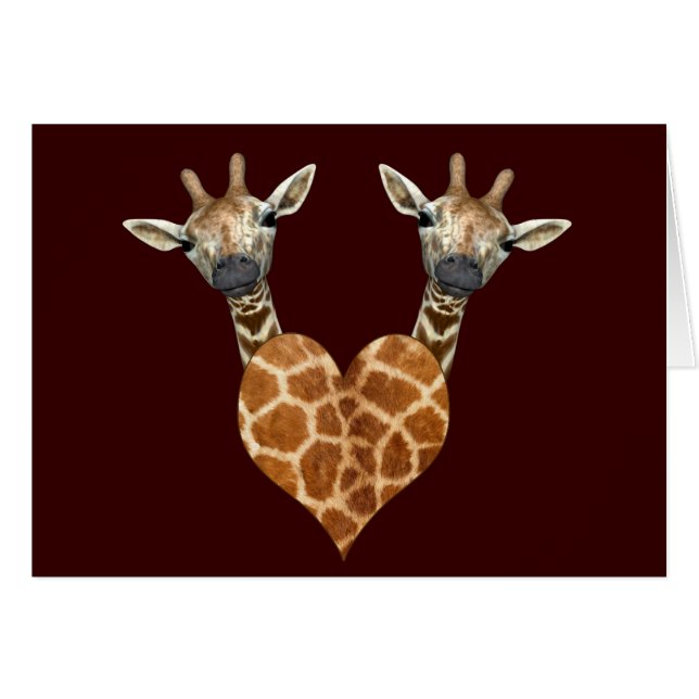 Two Lovely Giraffes (Front Horizontal)