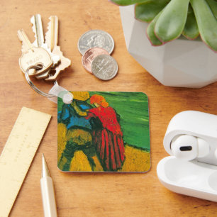 Two Lovers by Vincent van Gogh Keychain