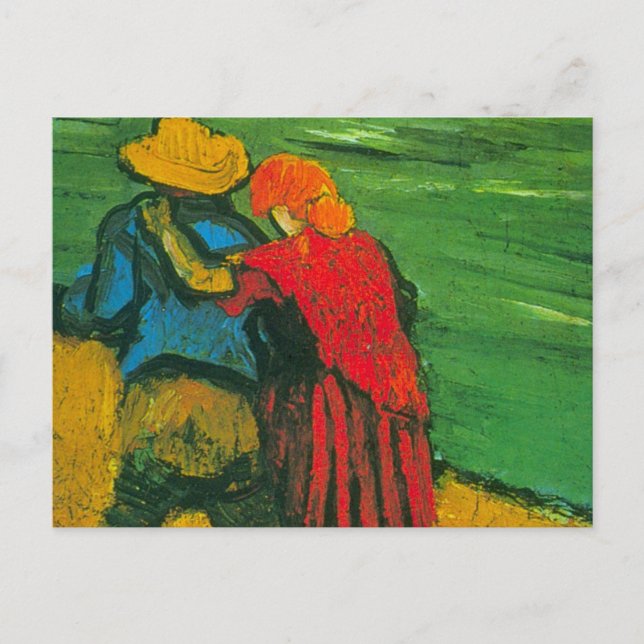 Two Lovers by Vincent van Gogh Postcard (Front)