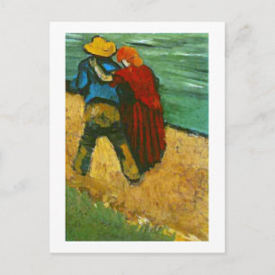 Two Lovers (Fragment), Van Gogh Fine Art Postcard