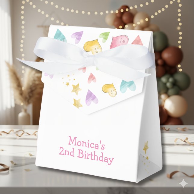 Two magical second birthday favor box (Creator Uploaded)