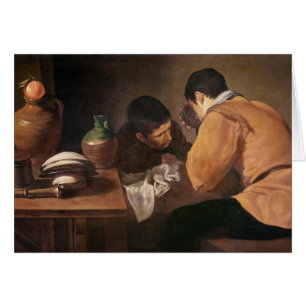 Two Men at Table, c.1620-21