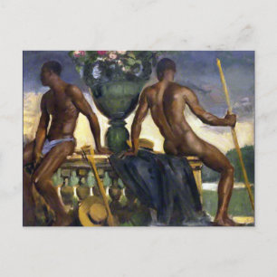 Two Men by Ranken Postcard