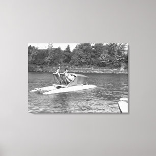 Two Men Canvas Print