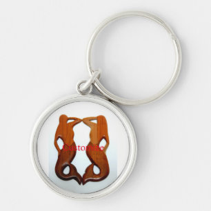 Two mermaids Thunder_Cove Keychain