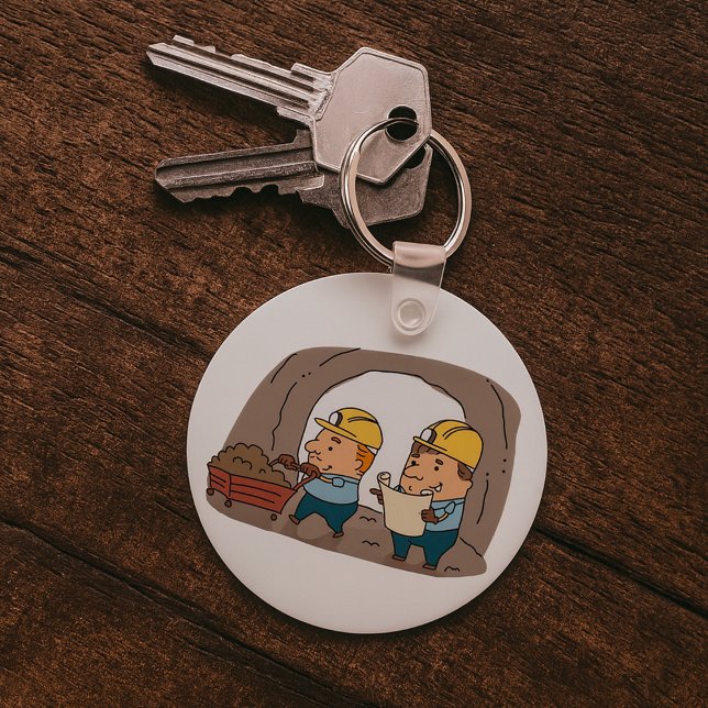 Two Miners Keychain (Creator Uploaded)