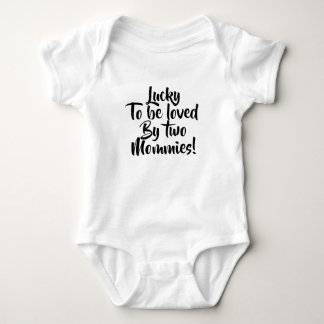 Two Mommies Baby Bodysuit