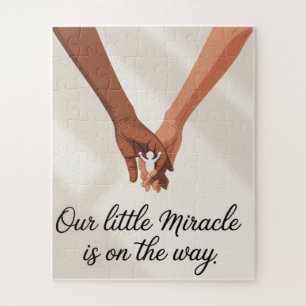 Two moms baby shower jigsaw puzzle