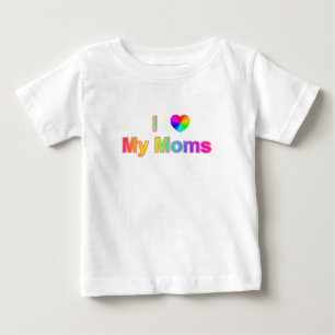 Two Moms Baby T-Shirt
