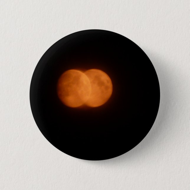 Two moons 2 inch round button (Front)