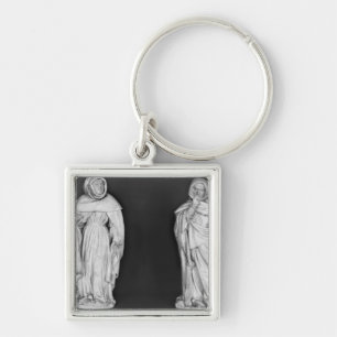 Two Mourners Keychain