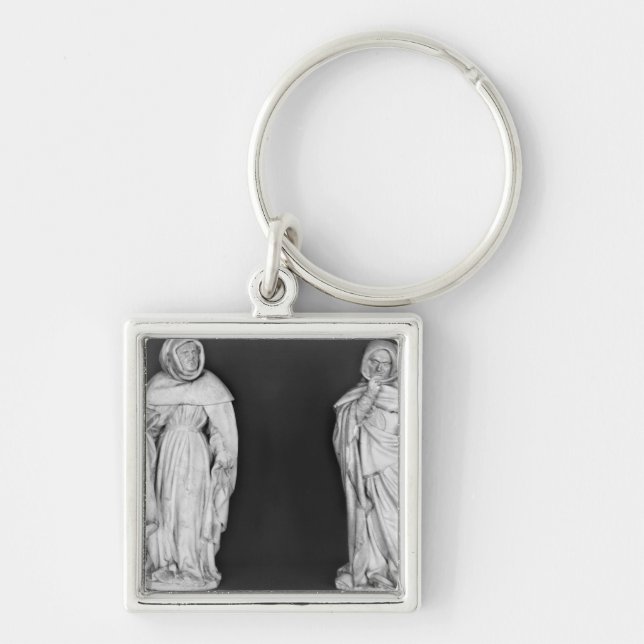 Two Mourners Keychain (Front)