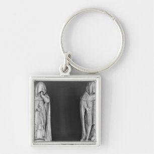 Two Mourners Keychain