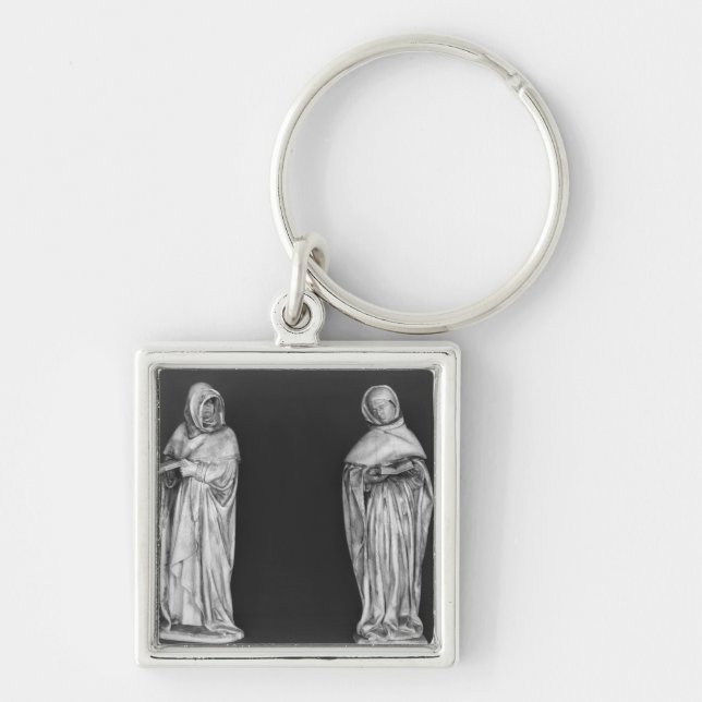 Two Mourners Keychain (Front)