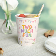 Two Much Fun 2nd Birthday Party