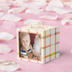 Two Much Fun 2nd Birthday Photo Custom Favor Box