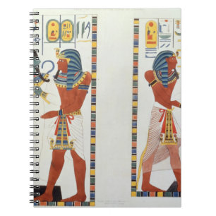 Two Murals from the Tombs of the Kings of Thebes, Notebook