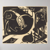 Two Mythical Animals Zwei Fabeltiere