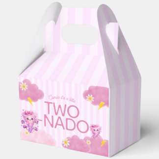 Two-Nado birthday, 2nd birthday party, tornado Favor Box