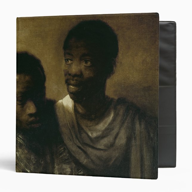 Two Negroes, 1661 Binder (Front/Inside)