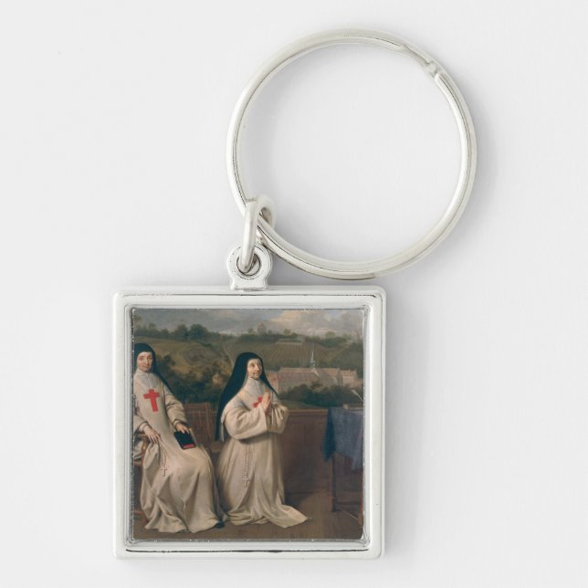 Two Nuns Keychain (Front)
