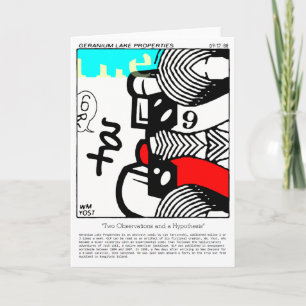 Two Observations and a Hypothesis Holiday Card