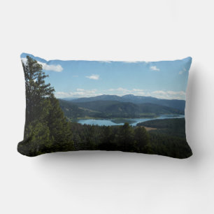 Two Ocean Lake at Grand Teton National Park Lumbar Pillow