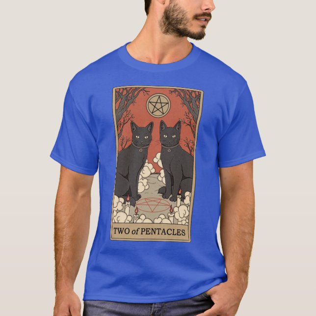 Two of Pentacles gift gift T-Shirt (Front)