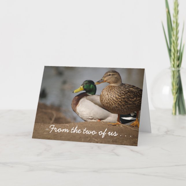 Two of Us Christmas Card (Front)