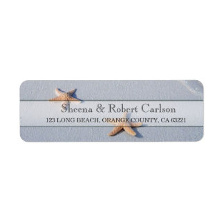 Two of Us | Ocean Love Starfish Wedding Address