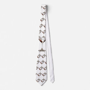 Two olieve martini tie