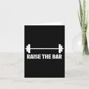 Two Ounce Apparel Raise The Bar Gym Card