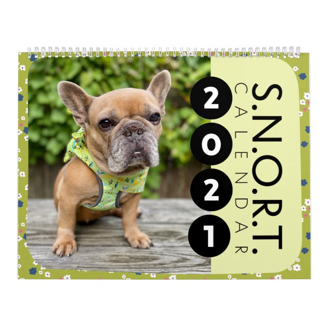 Two Page LargeCalendar, White Calendar (Cover)