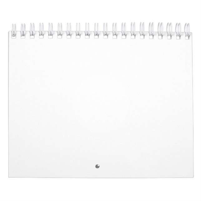 Two Page SmallCalendar, White Calendar (Cover)