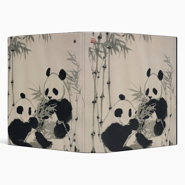 Two Pandas Binder (Background)