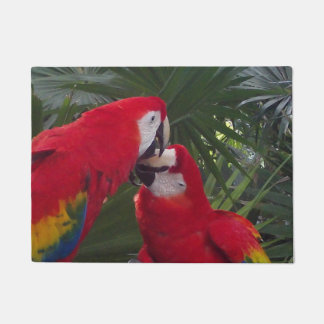Two Parrots Doormat