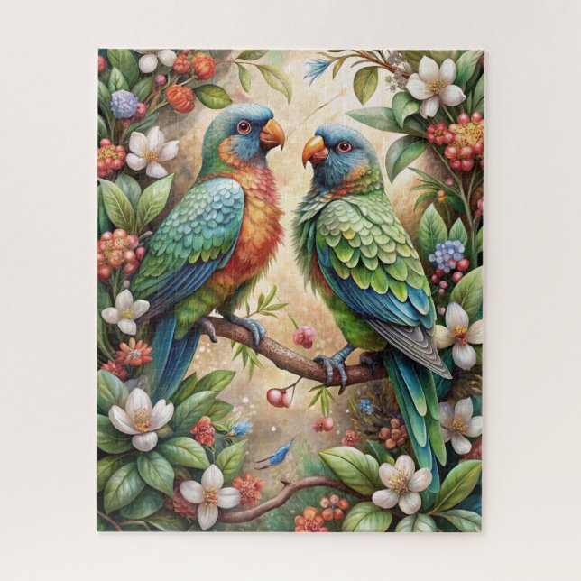 Two Parrots Jigsaw Puzzle (Vertical)