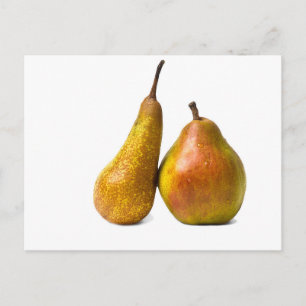 Two pears postcard