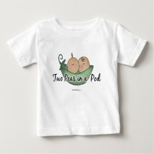 Two Peas In A Pod Baby T-Shirt
