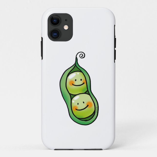 Two peas in a pod Case-Mate iPhone case (Back)