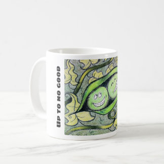 Two peas in a pod coffee mug