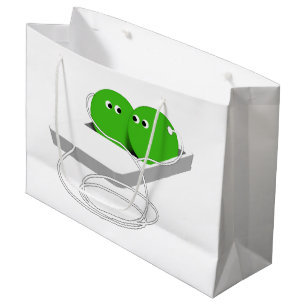 Two Peas In A Pod Large Gift Bag