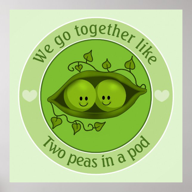 Two Peas In A Pod Poster (Front)