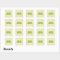 Two peas in a pod sticker Twin baby shower Neutral