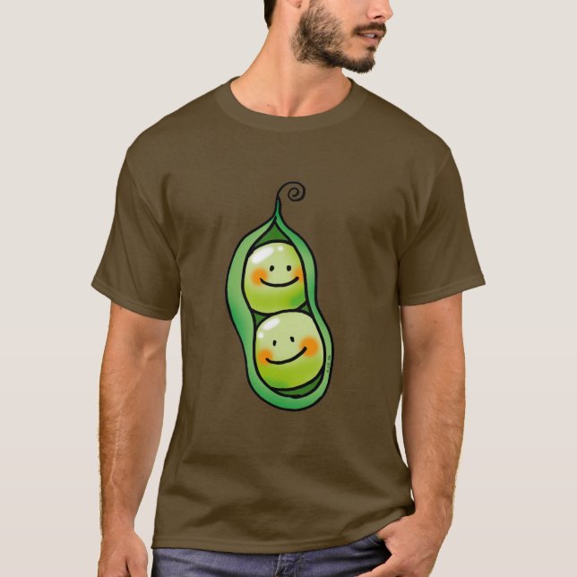 Two peas in a pod T-Shirt (Front)