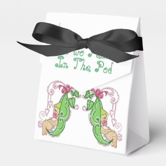 Two Peas In A Pod twins favour box